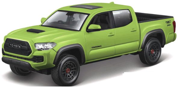 Toyota Tacoma TRD PRO 2022 Green Metal Kit 1:24 Scale Maisto-Maisto-Diecast Model Centre
