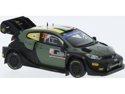 Toyota Yaris #37 WRC1 Rally Sweden 2023 L.Bertelli/S.Scattolin 1:43 Scale IXO Diecast Model Car-IXO-Diecast Model Centre