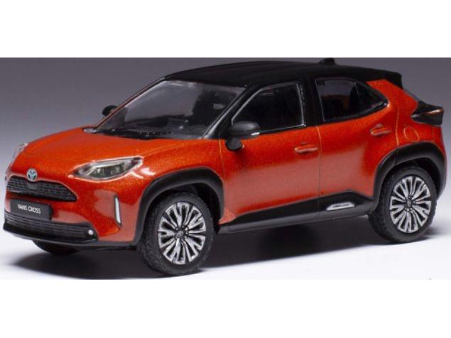 Toyota Yaris Cross Metallic Orange 2022 1:43 Scale IXO Diecast Model Car-IXO-Diecast Model Centre
