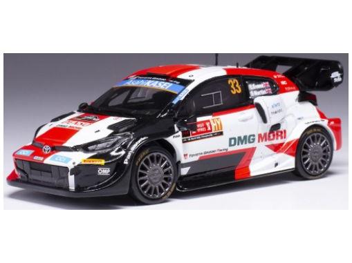 Toyota Yaris Rally1 #33 WRC Rally Ypern 2022 A.Evans/S.Martin 1:43 Scale IXO Diecast Model Car-IXO-Diecast Model Centre