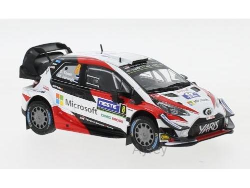 Toyota Yaris WRC No.8 Rallye WM Finland 2018 O.Tänak/M.Järveoja 1:43 Scale IXO Diecast Model Car-IXO-Diecast Model Centre