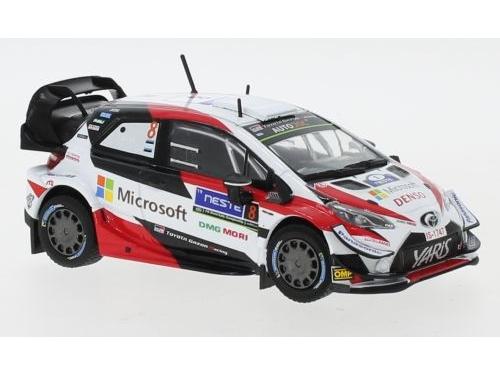 Toyota Yaris WRC No.8 WRC Rallye Finland 2019 O.Tanak/M.Jarveoja 1:43 Scale IXO Diecast Model Car-IXO-Diecast Model Centre