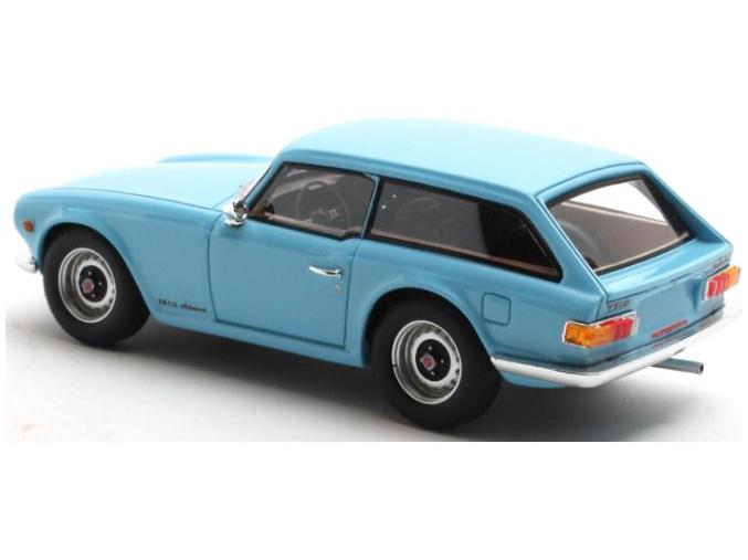 Triumph TR6 Shooting Brake Blue 1:43 Scale Matrix Resin Model Car-Matrix-Diecast Model Centre