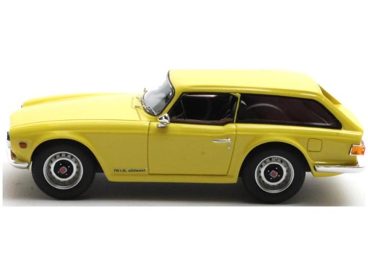 Triumph TR6 Shooting Brake Yellow 1:43 Scale Matrix Resin Model Car-Matrix-Diecast Model Centre