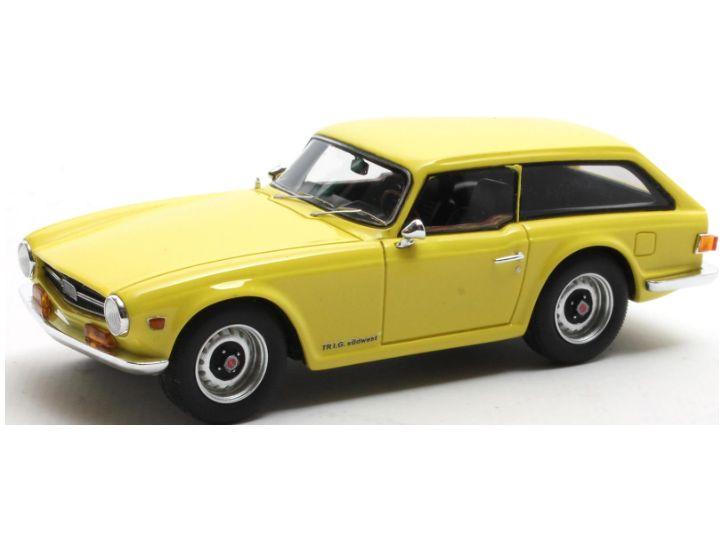Triumph TR6 Shooting Brake Yellow 1:43 Scale Matrix Resin Model Car-Matrix-Diecast Model Centre