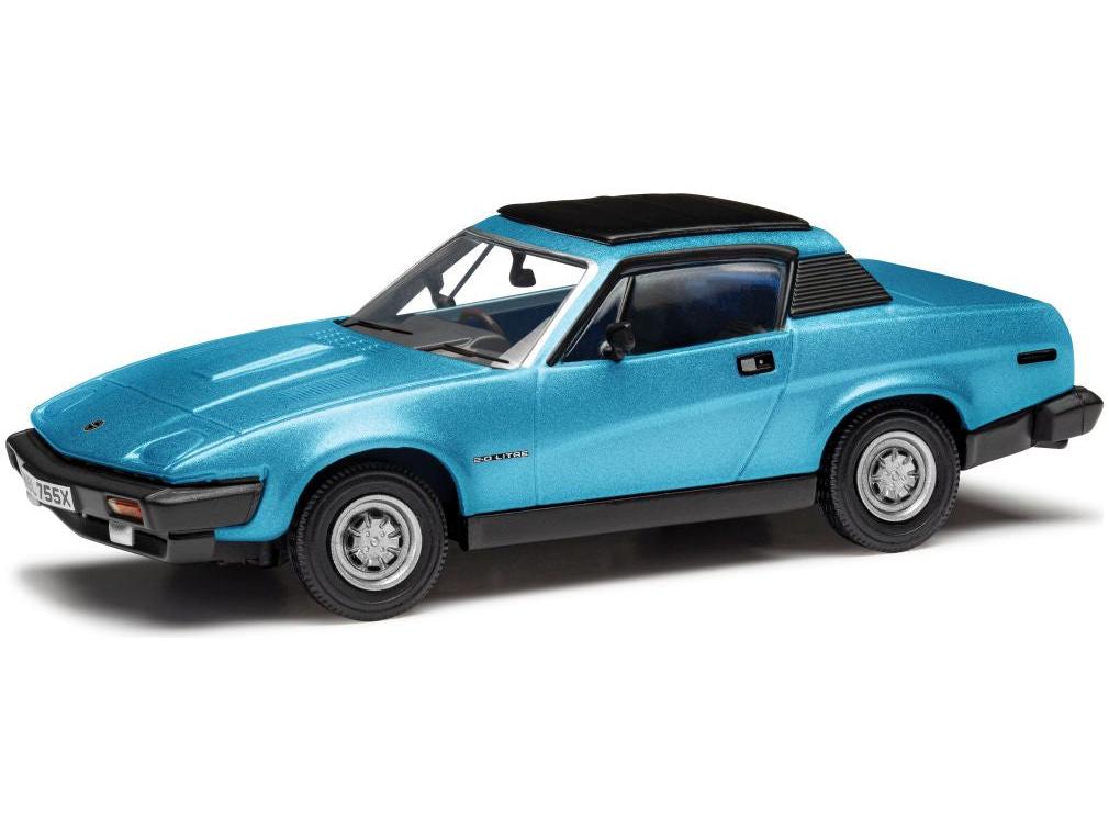 Triumph TR7 2.0 FHC Persian Aqua 1:43 Scale Corgi Vanguards Diecast Model-Corgi-Diecast Model Centre