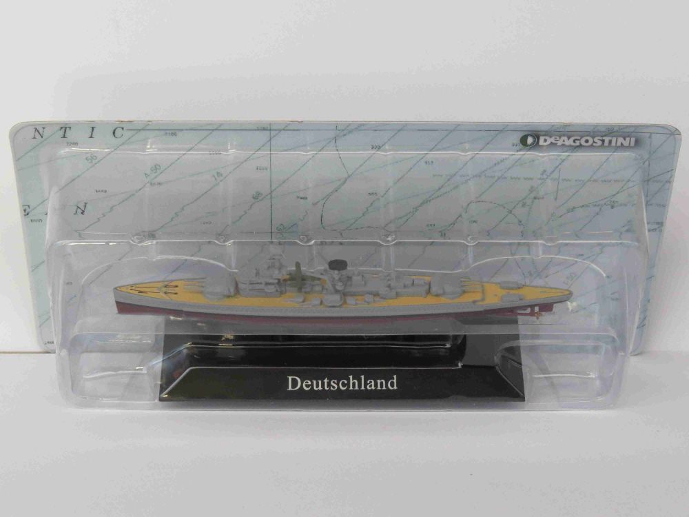 (Typschiff) Deutschland Battleship 1928 1:1250 Scale Unbranded Diecast Model-Unbranded-Diecast Model Centre