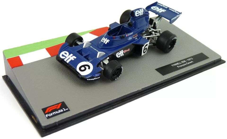 Tyrrell 006 #6 F1 1973 Francois Cevert 1:43 Scale Diecast Model