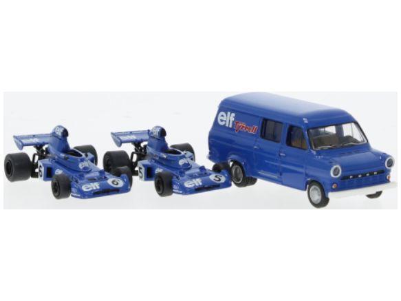 Tyrrell 006 Set 1st and 2nd F1 German GP 1973 Nurburgring 1:87 Scale Brekina Diecast Models-Brekina-Diecast Model Centre