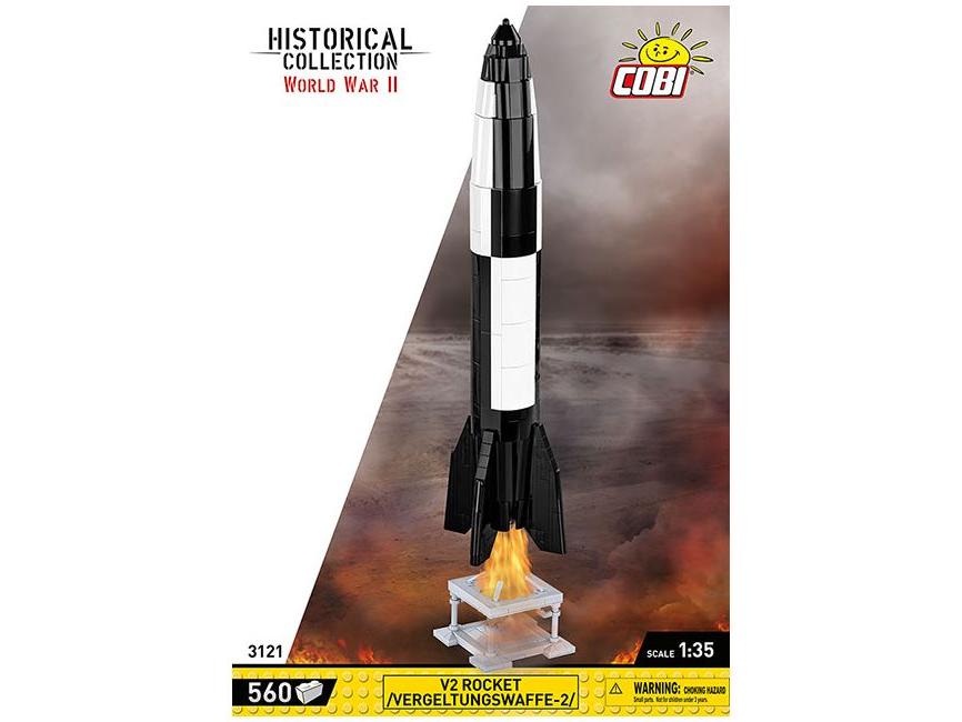 V2 Rocket/Vergeltungswaff WWII (600 pcs) Cobi Brick Build Kit-Cobi-Diecast Model Centre