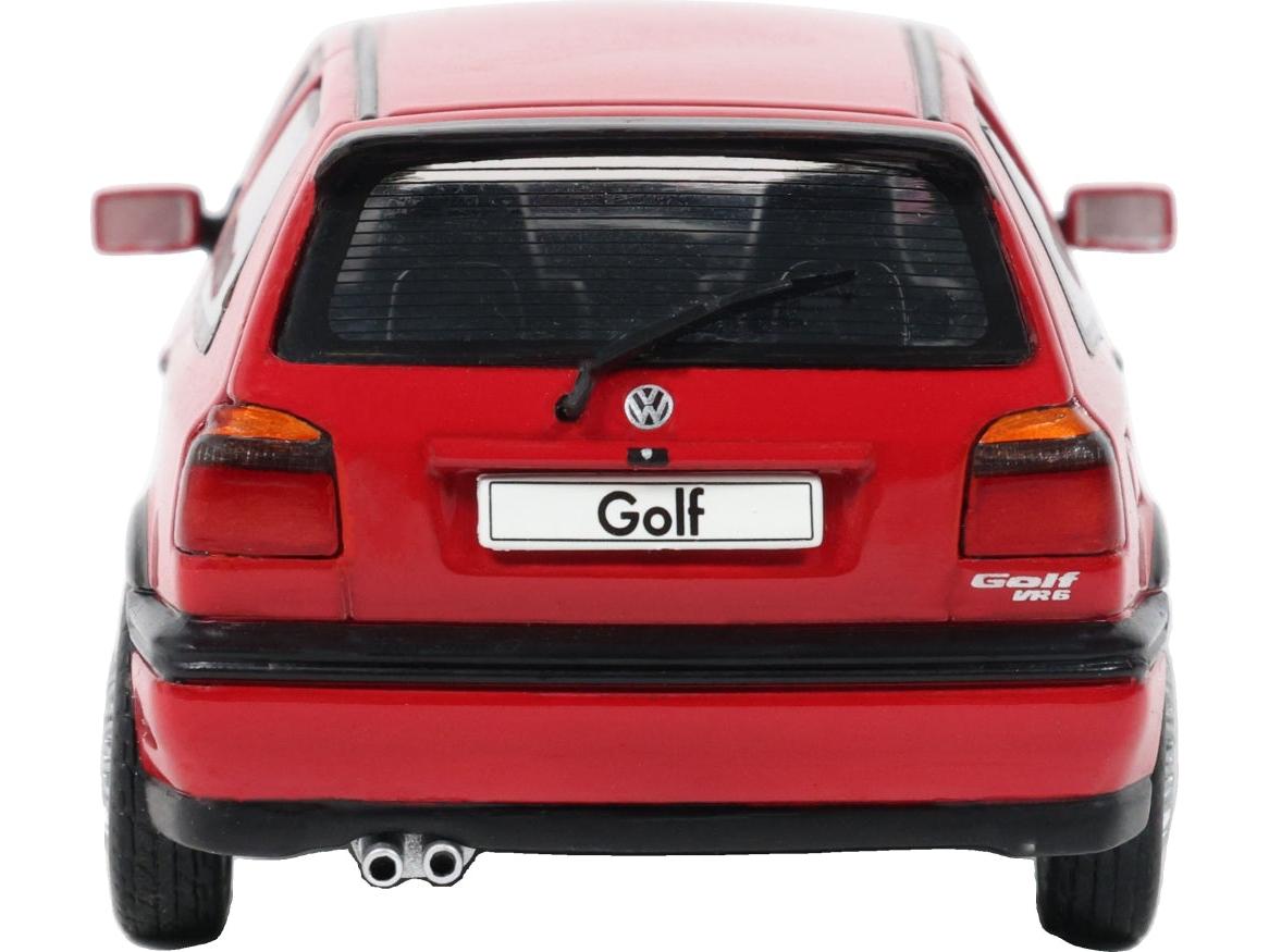 VW Golf Mk3 VR6 Tornado Red 1994 1:43 Scale Diecast Car – Solido-Solido-Diecast Model Centre