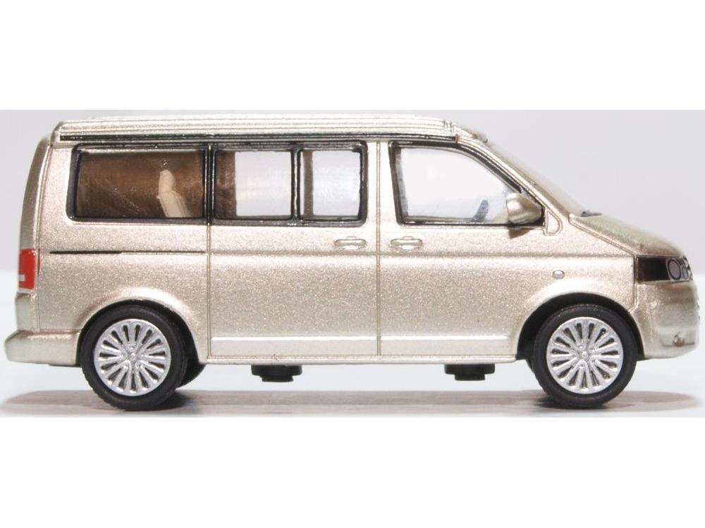 VW T5 Camper Sand Beige 1:76 Scale Diecast Van – Oxford Diecast-Oxford Diecast-Diecast Model Centre