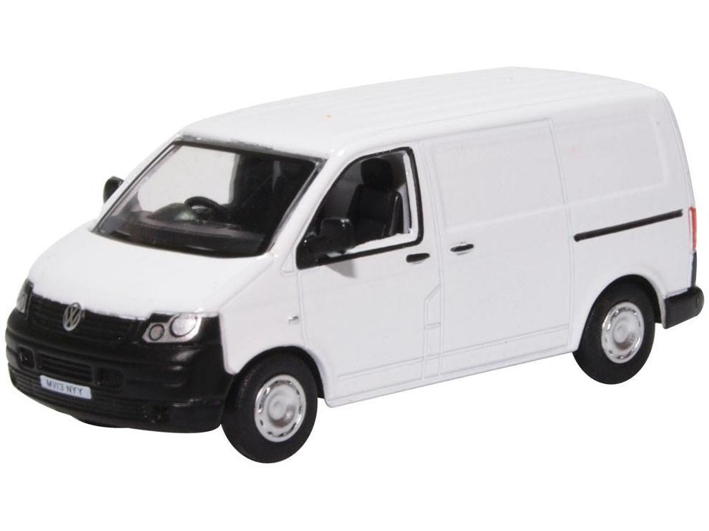VW T5 White 1:76 Scale Diecast Van – Oxford Diecast-Oxford Diecast-Diecast Model Centre