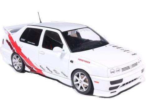 VW Vento / Jetta Custom White 1992 1:18 Scale Diecast Car – Model Car Group-Model Car Group-Diecast Model Centre