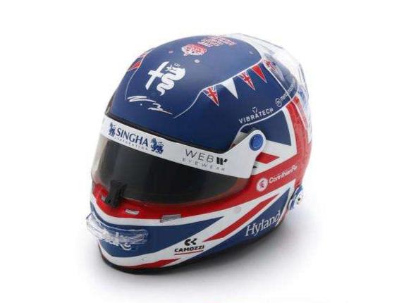 Valtteri Bottas F1 British GP 2023 Helmet 1:5 Scale Spark Resin Replica-Spark-Diecast Model Centre