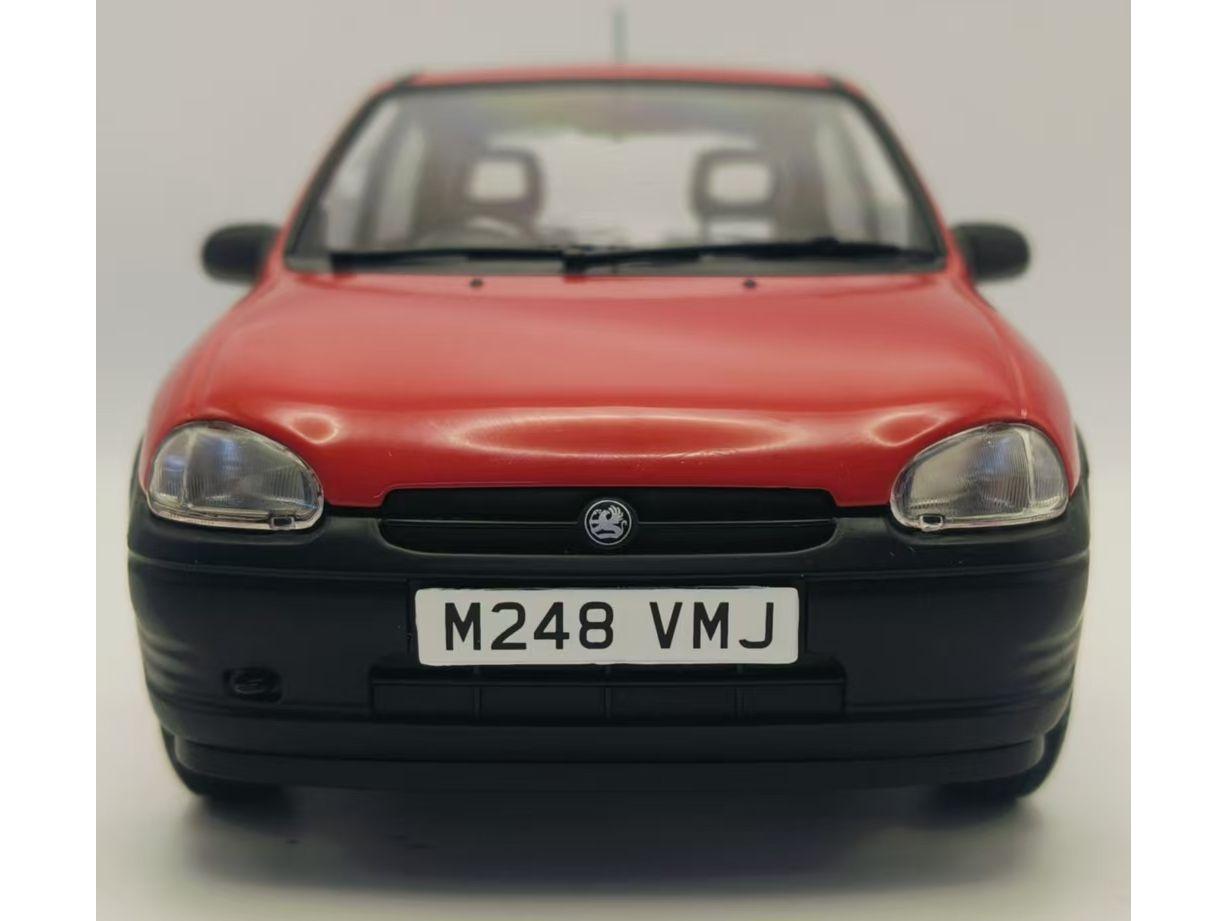 Vauxhall Corsa Merit Red RHD UK Exclusive 1:18 Scale Model Car Group Diecast Model Car-Model Car Group-Diecast Model Centre