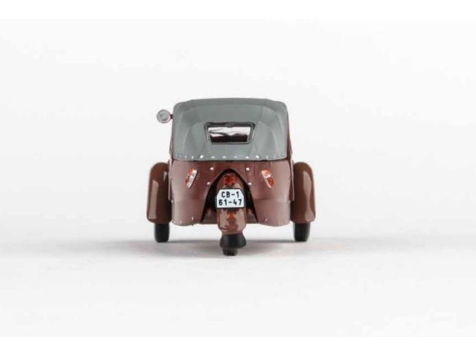 Velorex 16/350 1966 Brown/Grey/Brown 1:43 Scale Abrex Diecast Model Car-Abrex-Diecast Model Centre