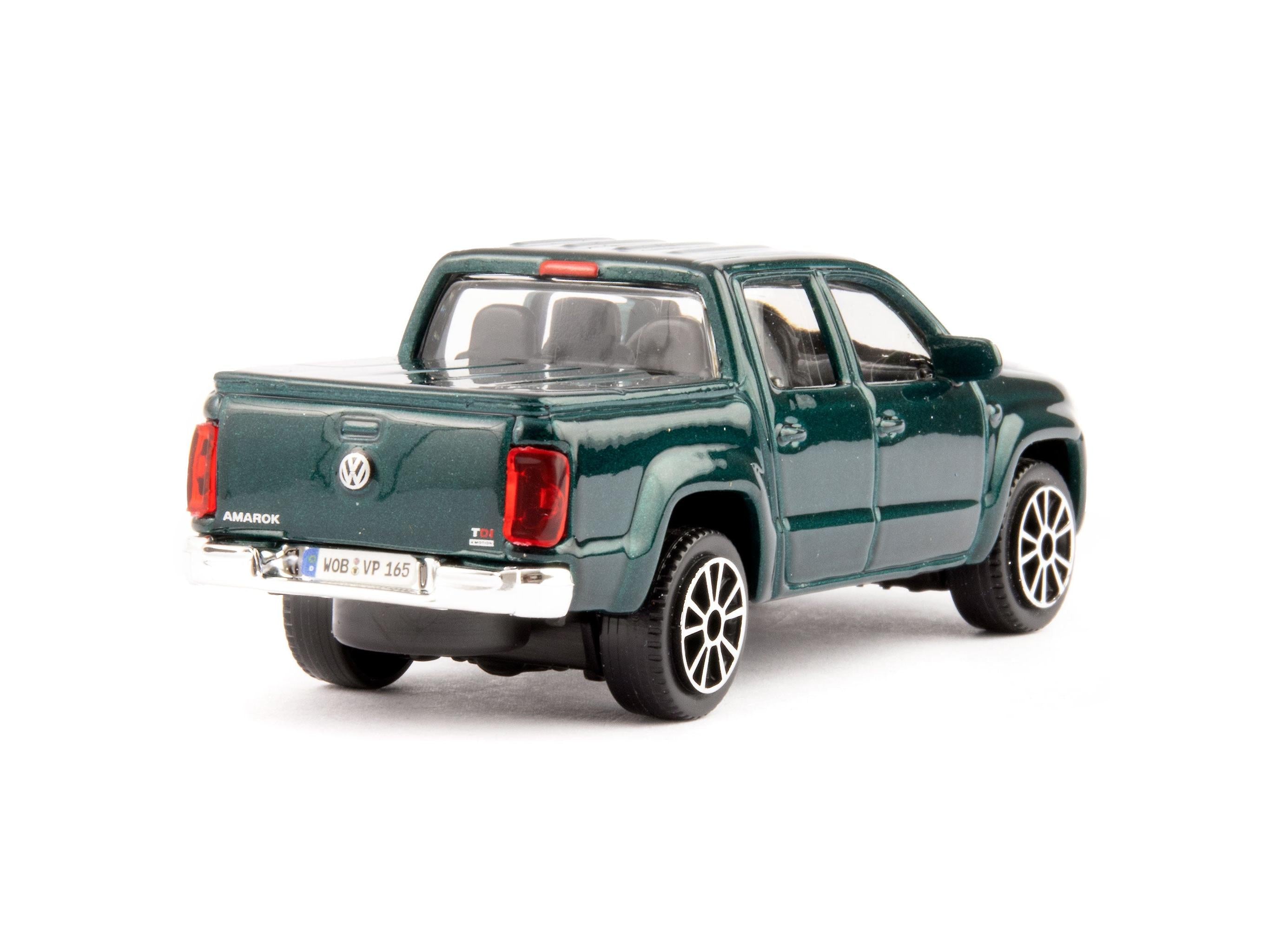 Volkswagen Amarok 2011 Green 1:43 Scale Bburago Diecast Toy Car-Bburago-Diecast Model Centre