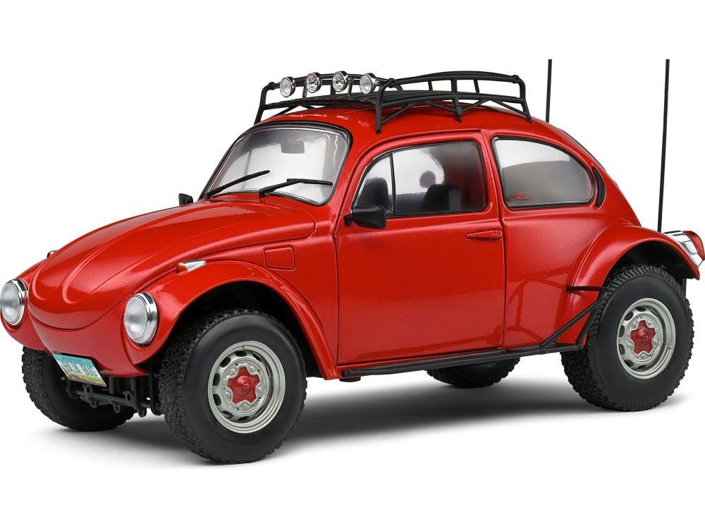 Volkswagen Beetle Baja 1976 Red 1:18 Scale Solido Diecast Model-Solido-Diecast Model Centre