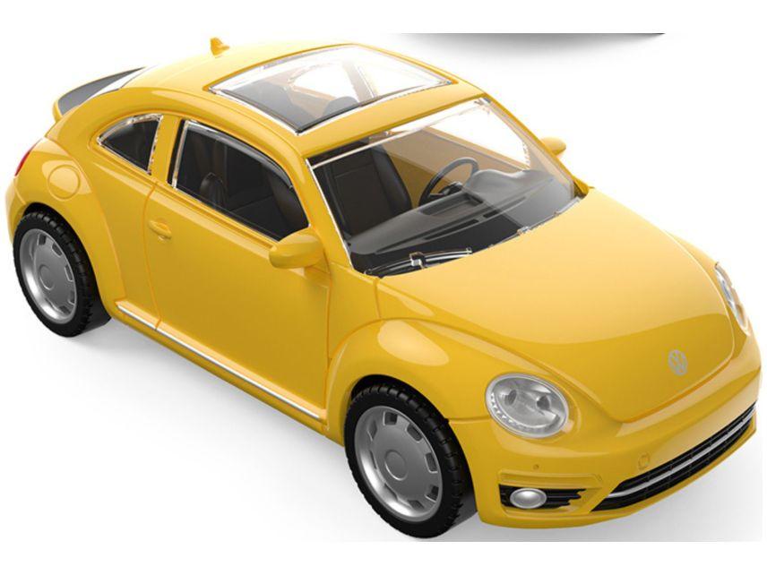 Volkswagen Beetle Yellow 1:43 Scale Rastar Diecast Toy Car-Rastar-Diecast Model Centre