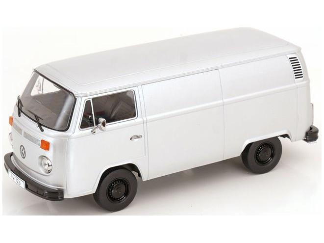 Volkswagen Bus T2b Delivery Van 1972 Silver 1:18 Scale KK Scale Diecast Model-KK Scale-Diecast Model Centre