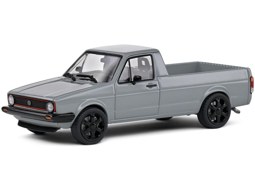 Volkswagen Caddy Mk1 1982 Grey 1:43 Scale Solido Diecast Model-Solido-Diecast Model Centre