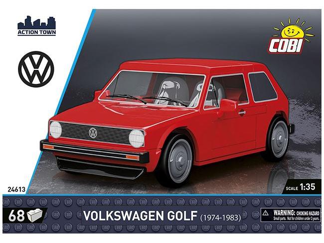 Volkswagen Golf 1974 (68 pcs) Cobi Brick Build Kit-Cobi-Diecast Model Centre