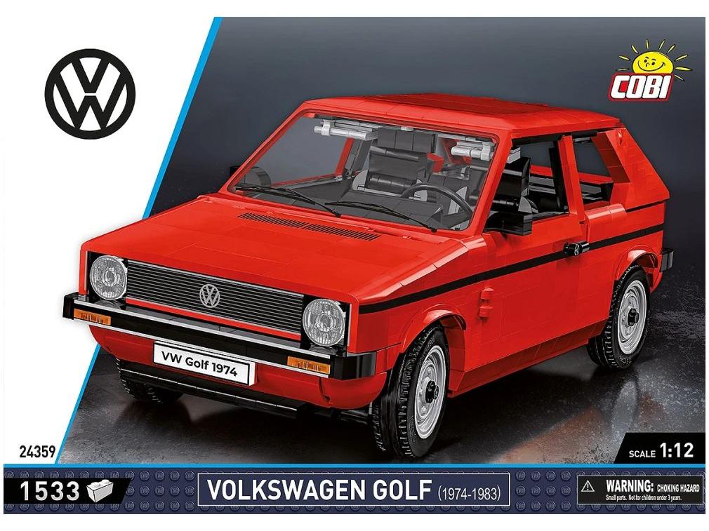 Volkswagen Golf 1974-83 1510 Cobi Brick Build Kit-Cobi-Diecast Model Centre