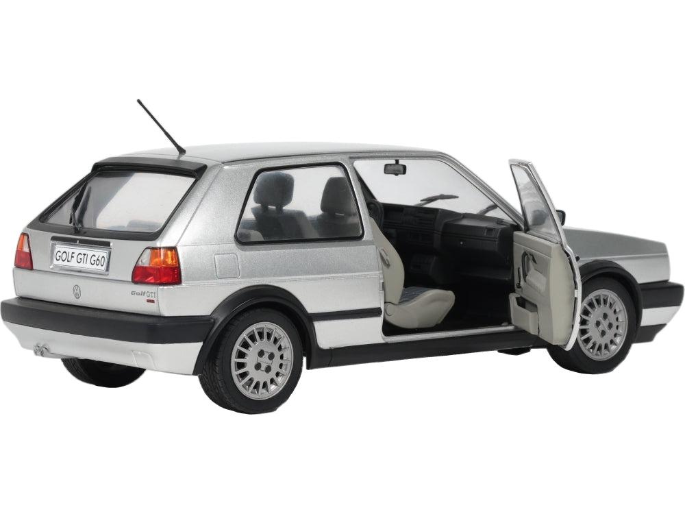 Volkswagen Golf 2 GTi G60 Diamond Silver 1989 1:18 Scale Diecast Car – Solido-Solido-Diecast Model Centre