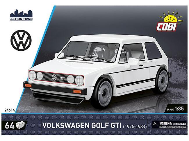 Volkswagen Golf GTI 1976 (64 pcs) Cobi Brick Build Kit-Cobi-Diecast Model Centre