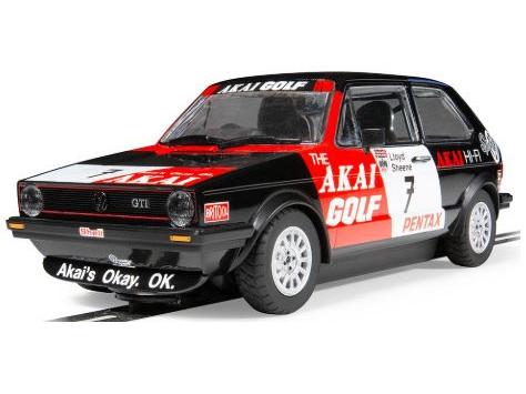 Volkswagen Golf GTI - Richard Lloyd Racing in Clear Box 1:32 Scale Scalextric-Scalextric-Diecast Model Centre