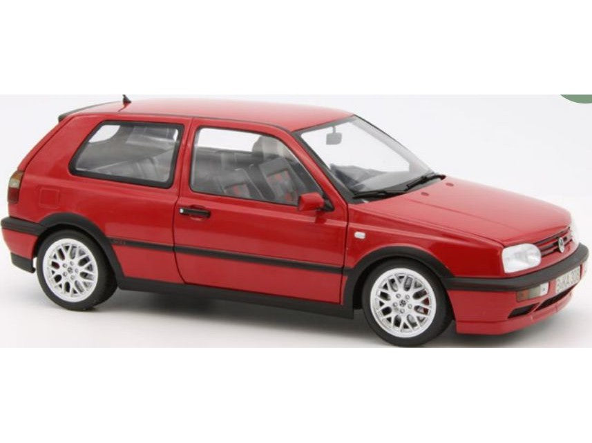 Volkswagen Golf GTi 1996 Flash Red - 1:18 Scale Diecast Model Car-Norev-Diecast Model Centre