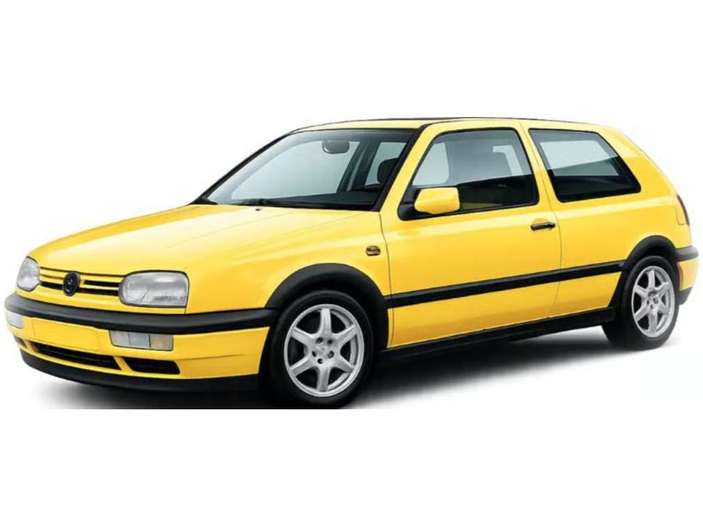 Volkswagen Golf GTi Color Concept Yellow 1994 1:18 Scale Norev Diecast Model Car-Norev-Diecast Model Centre