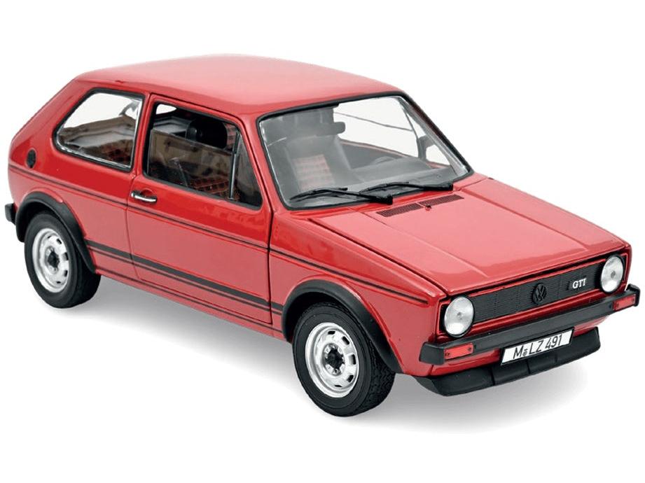 Volkswagen Golf Gti Red 1976 1:18 Scale Diecast Model Car – Norev-Norev-Diecast Model Centre