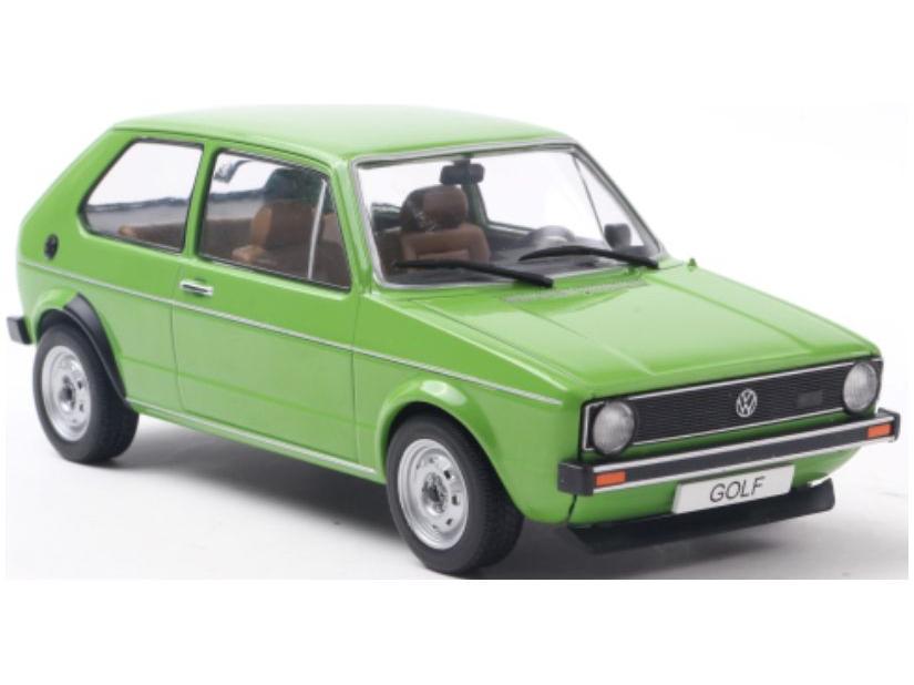 Volkswagen Golf Mk1 Green 1974 1:24 Scale WhiteBox Diecast Model Car-WhiteBox-Diecast Model Centre