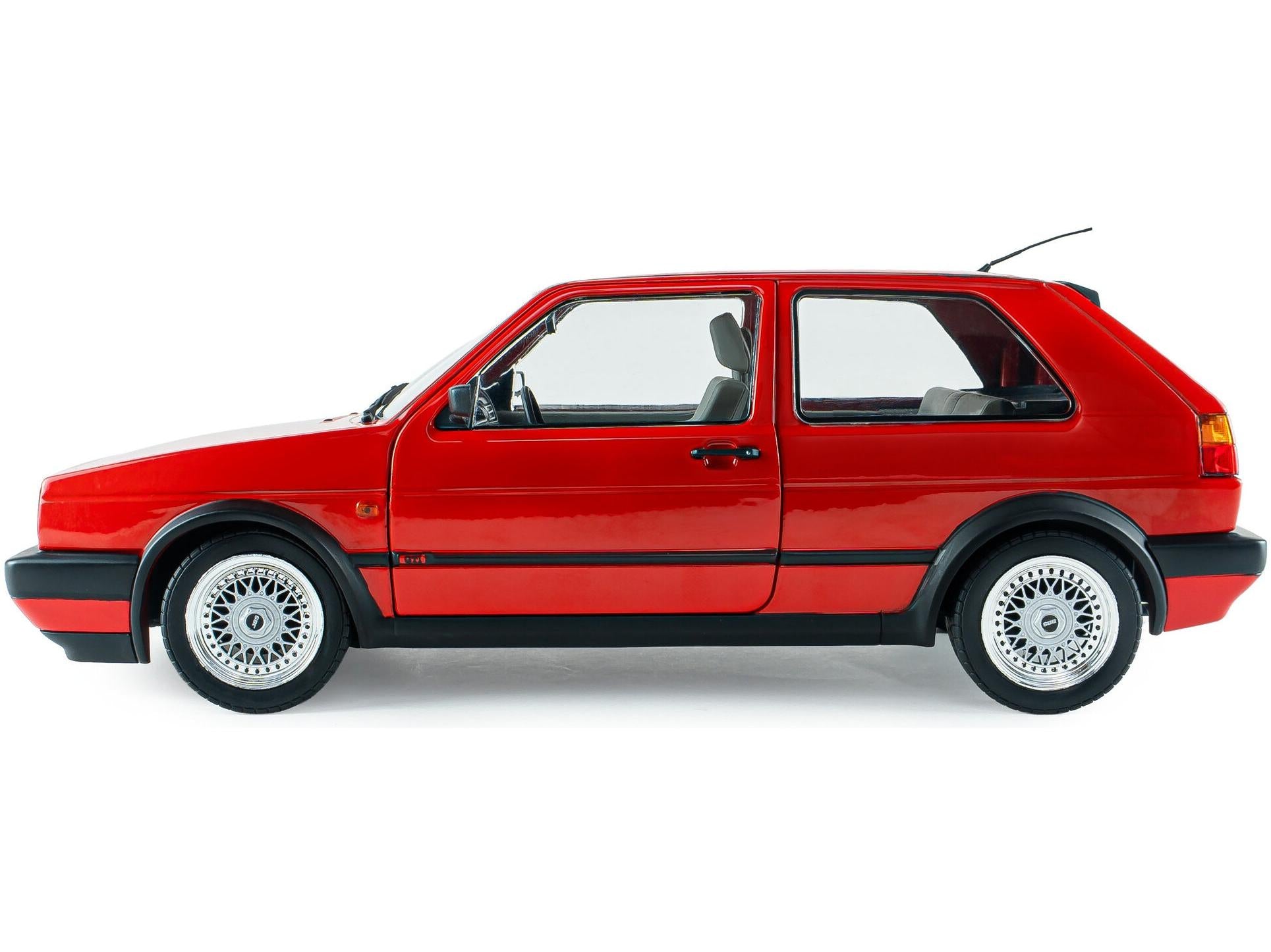 Volkswagen Golf Mk2 GTi G60 Mars Red 1989 1:18 Scale Diecast Model Car – Solido-Solido-Diecast Model Centre