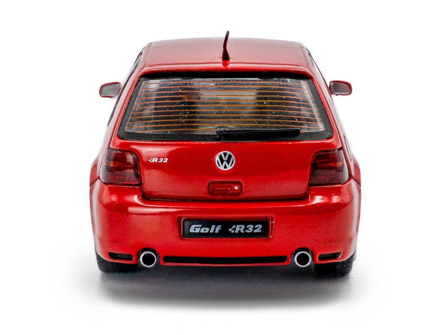 Volkswagen Golf Mk4 R32 2003 Toronto Red 1:43 Scale Solido Diecast Model-Solido-Diecast Model Centre