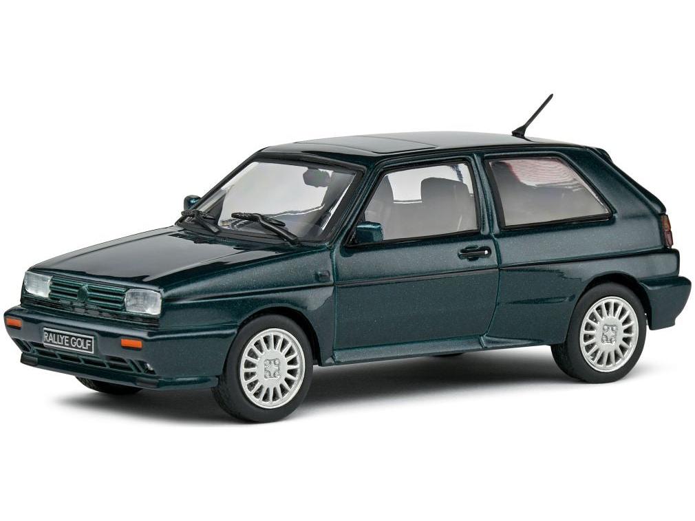 Volkswagen Golf Rally 1989 Green 1:43 Scale Solido Diecast Model-Solido-Diecast Model Centre