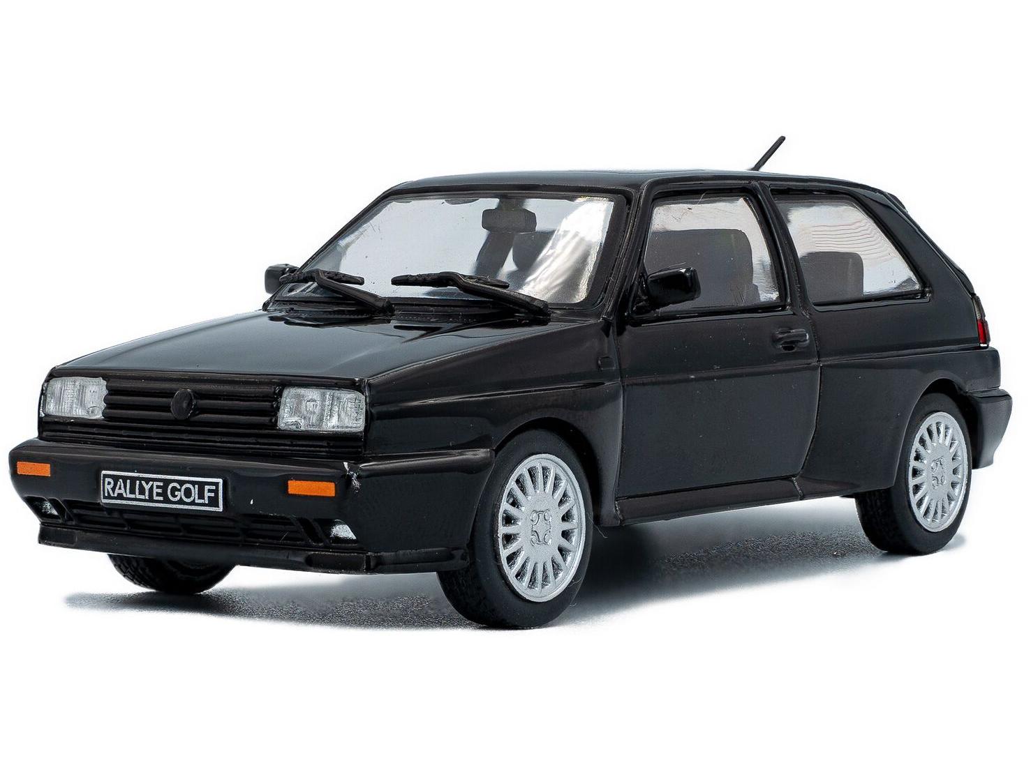Volkswagen Golf Rally Black 1989 1:43 Scale Solido Diecast Model Car-Solido-Diecast Model Centre