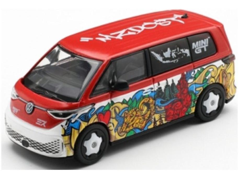 Volkswagen ID.BUZZ Mizu Design (RHD) 1:64 Scale MINI GT Model Car-MINI GT-Diecast Model Centre