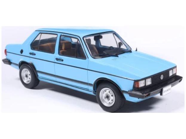 Volkswagen Jetta Mk1 Light Blue 1979 1:24 Scale WhiteBox Diecast Model Car-WhiteBox-Diecast Model Centre