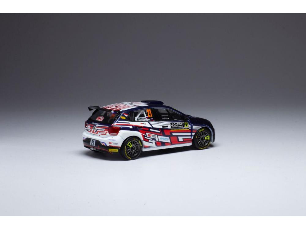 Volkswagen Polo GTi R5 #21 Rally Monte Carlo 2021 N.Gryazin/K.Aleksandrov 1:43 Scale IXO Diecast Model Car-IXO-Diecast Model Centre