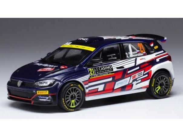 Volkswagen Polo GTi R5 #21 Rally Monte Carlo 2021 N.Gryazin/K.Aleksandrov 1:43 Scale IXO Diecast Model Car-IXO-Diecast Model Centre