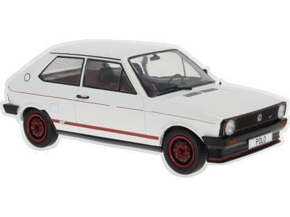 Volkswagen Polo Mk1 GT White/Red 1979 1:18 Scale Diecast Car – Model Car Group-Model Car Group-Diecast Model Centre