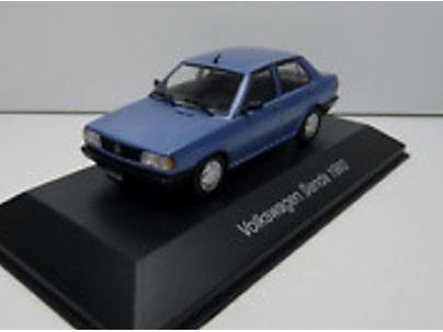 Volkswagen Senda Azul Metalizado 1993 (Argentina Spec.) 1:43 Scale Unbranded Diecast Model-Unbranded-Diecast Model Centre