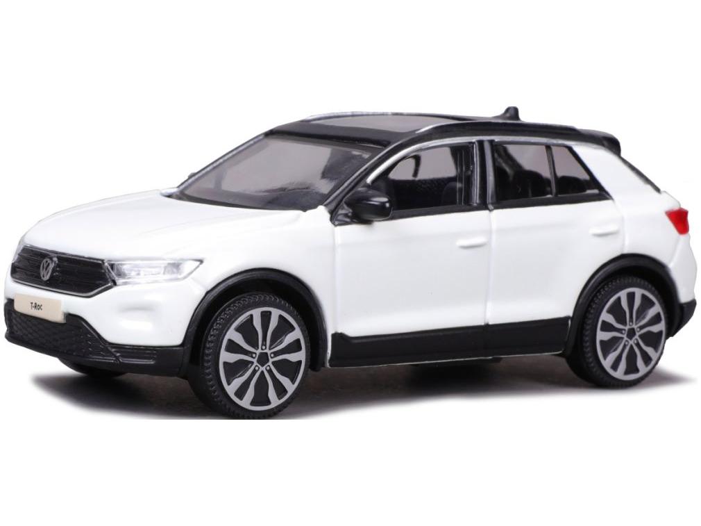 Volkswagen T-Roc 2021 White - 1:43 Scale Toy Car-Bburago-Diecast Model Centre