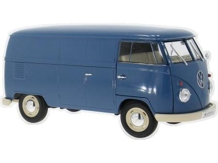 Volkswagen T1 Panel Van 1963 Blue 1:18 Scale Diecast Van – Welly-Welly-Diecast Model Centre