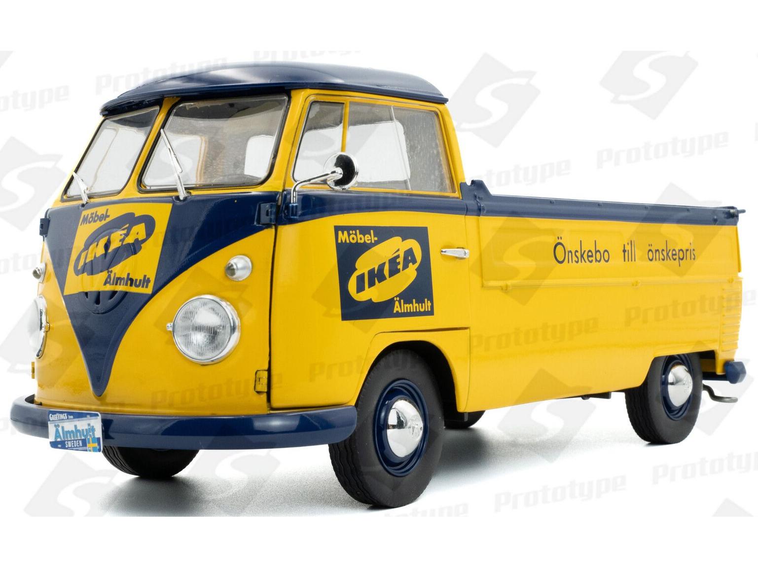 Volkswagen T1 Pick-Up 1950 Yellow 1:18 Scale Solido Diecast Model-Solido-Diecast Model Centre