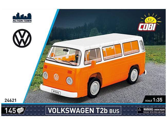 Volkswagen T2B Bus (154 pcs) Cobi Brick Build Kit-Cobi-Diecast Model Centre