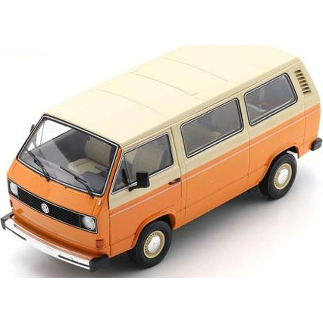 Volkswagen T3a L Bus orange/beige- 1:18 Scale Diecast Model Minibus-Schuco-Diecast Model Centre